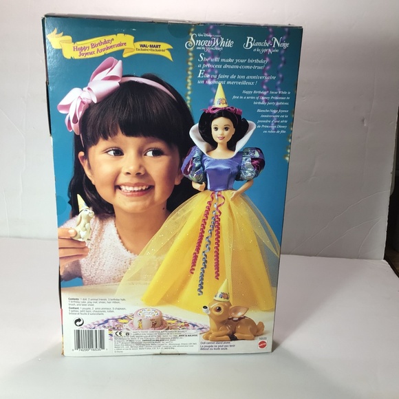 DISNEY HAPPY BIRTHDAY SNOW WHITE DOLL - Picture 2 of 2